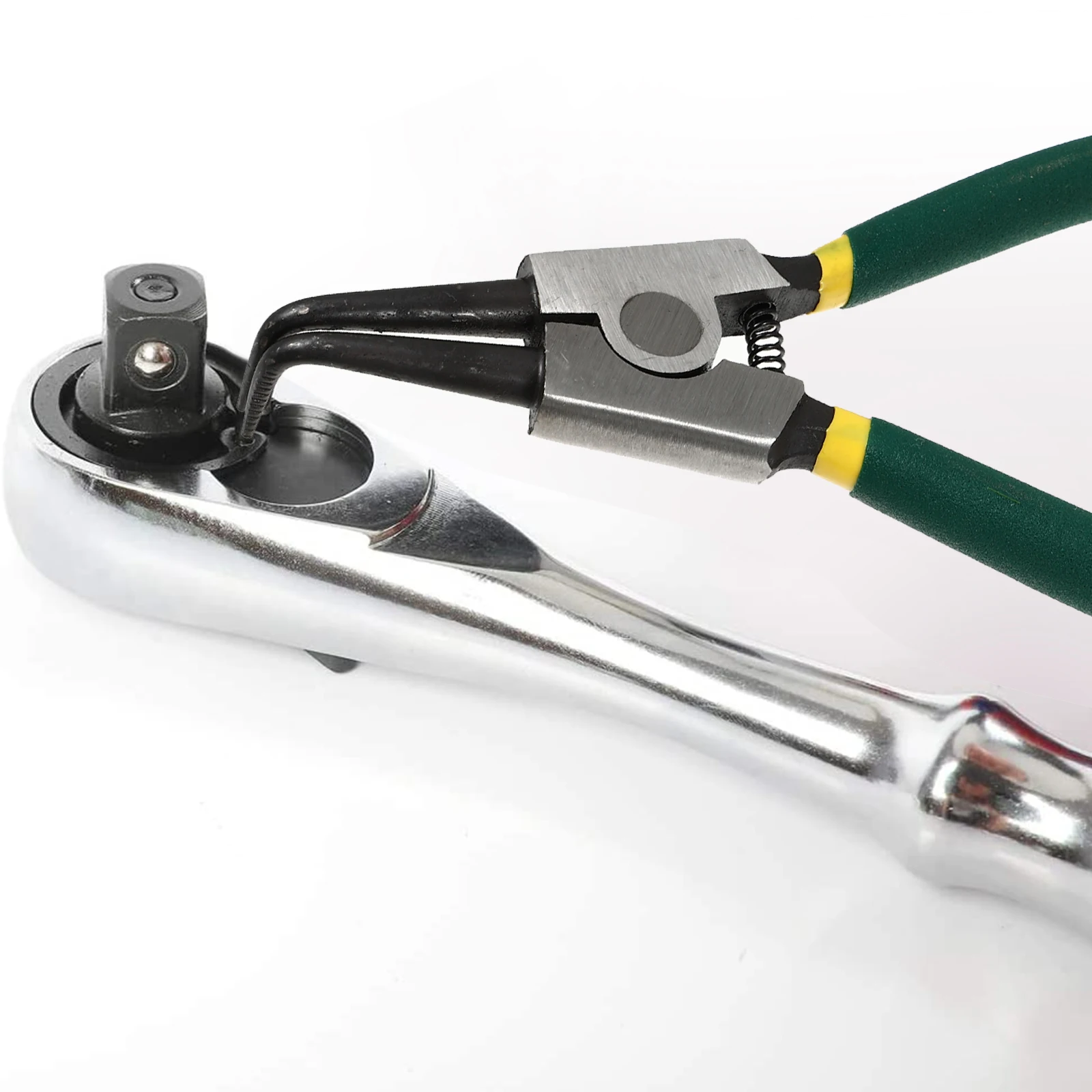 

4pcs Pliers Set Carbon Steel Spring Loaded Precision Heavy Duty Circlip Tool for DIY Workshop Garage Mechanics
