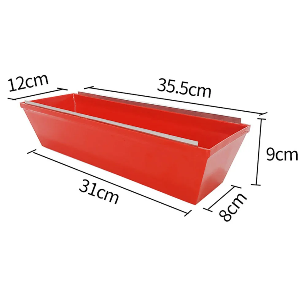 Construction Projects 14 Inch Size Construction Tray Construction Painter Mud Pan Cement Box Convenient Cleaning