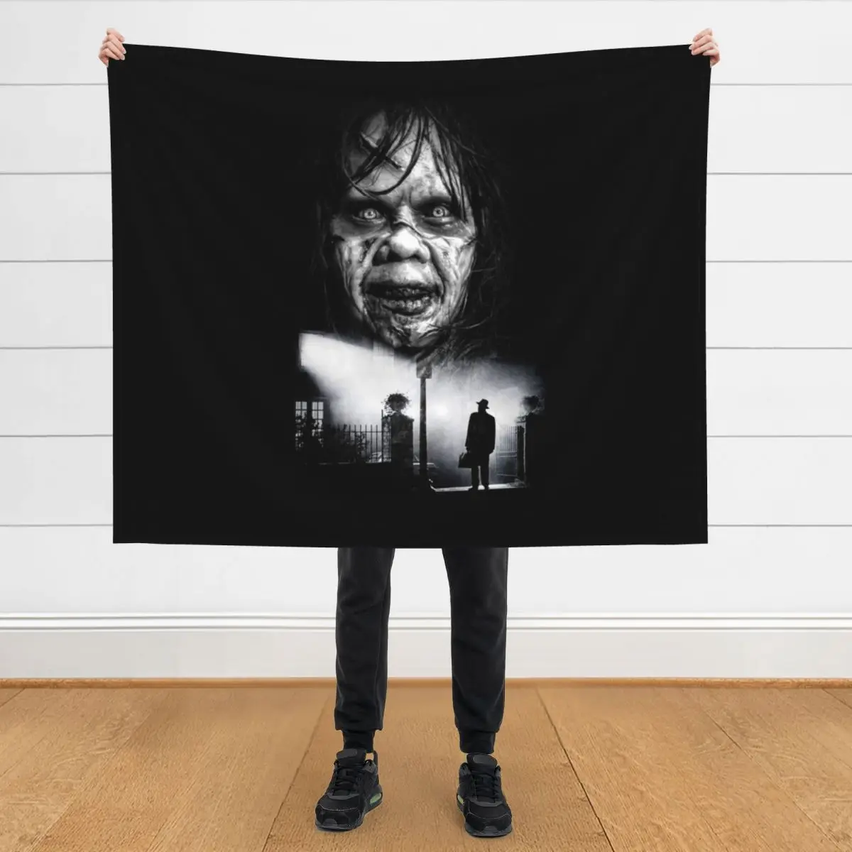 

The Exorcist Throw Blanket Thermals For Travel Winter beds Comforter Warm Blankets