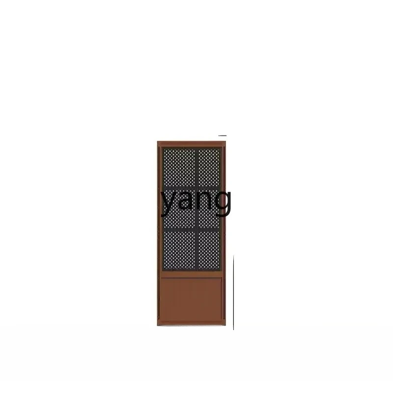 LMM, solid wood combination bookshelf TV wall sofa back porch side cabinet baffle shelf