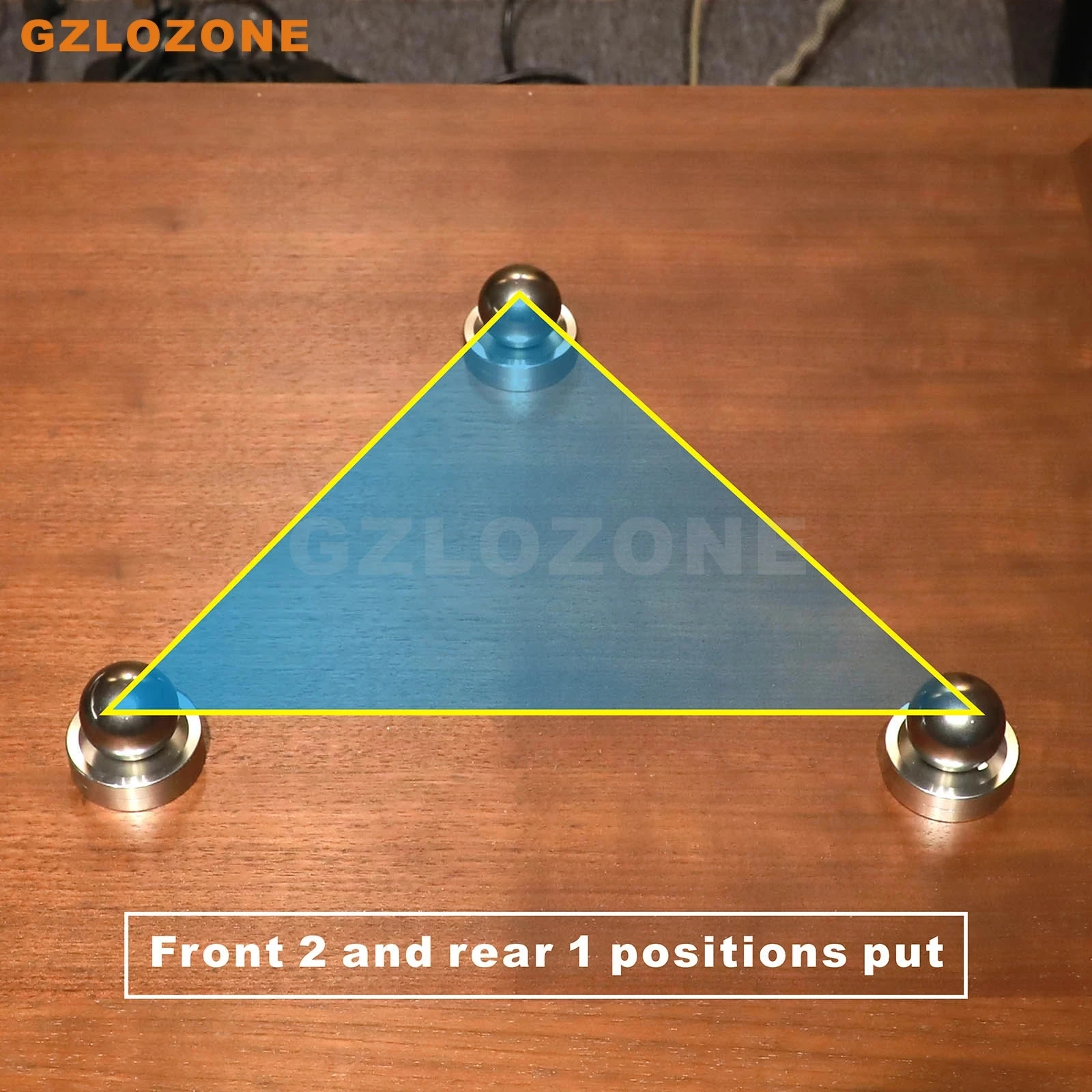 ZEROZONE HI-END 4413 Amortyzator w kształcie latającego spodka 44x13mm Końcówka balansująca do CD/DAC/Playera/CAS/LPS