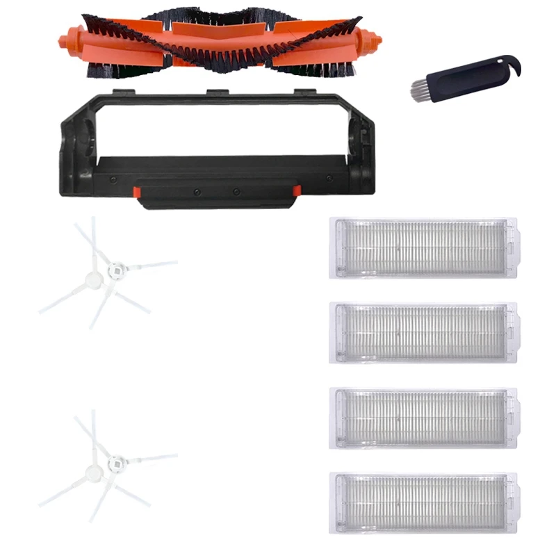 

Основная щетка Hepa-фильтр Боковая щетка для робота Xiaomi Mijia STYJ02YM Mi Mop Pro для Conga 3490 для Viomi V2 PRO V3 SE-Tvdae