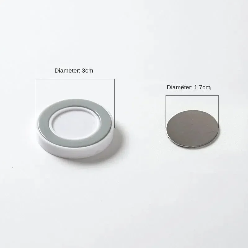 Magnets for Fridge Hooks Storage Rack Hanger Strong Magnetic Hook Keys Holder 12/24pcs Wall-mounted Home and Decoration Magnet