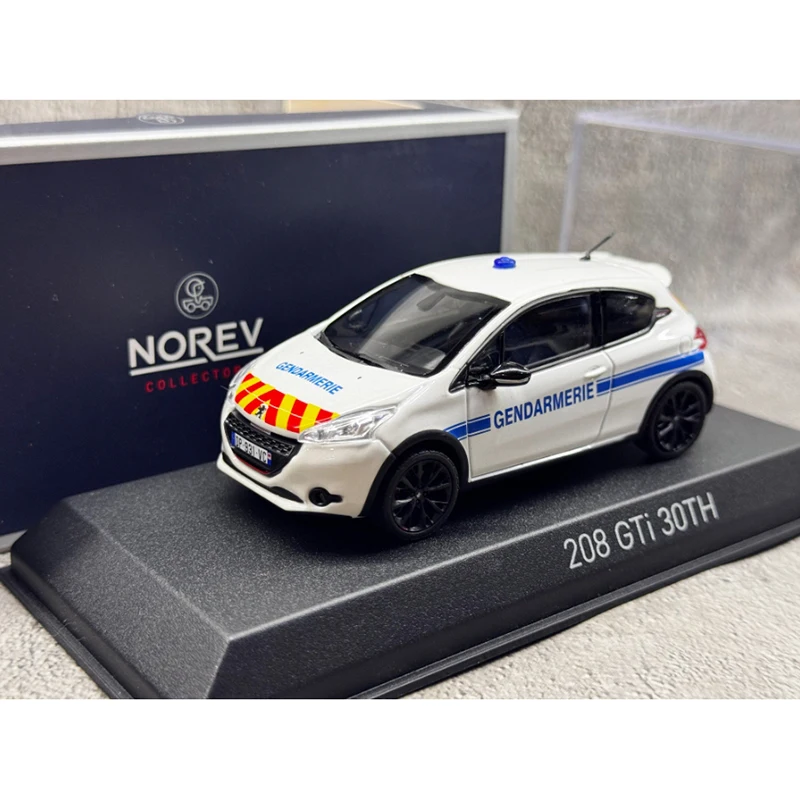 

NOREV литой под давлением масштаб 1:43, 208 GTi 30TH 2014, модель автомобиля из сплава, имитация коллекции для взрослых, украшения, подарочные игрушки, статический дисплей