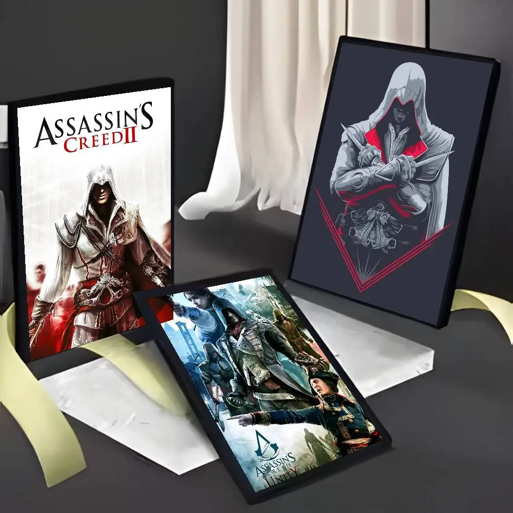 ملصق لوحة ملصق من Game A-A-Assassin S C-CreedS مع مطبوعات هدية تزيين غرفة النوم وغرفة المعيشة #4