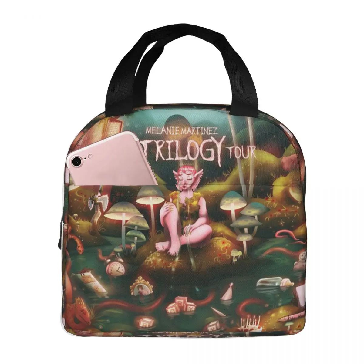 

Vintage The Trilogy Tour 2024 Portals Album Melanie Martinez Insulated Lunch Bag Cooler Thermal Food Box Tote Lunch Boxes