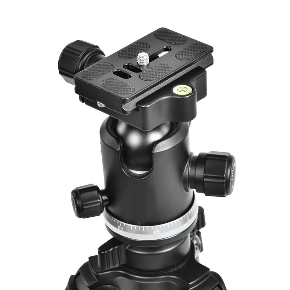 لوحة سريعة التحرير مع حامل برغي 1/4 بوصة لكاميرا Arca Benro Tripod Ball Head SLR (PU70)