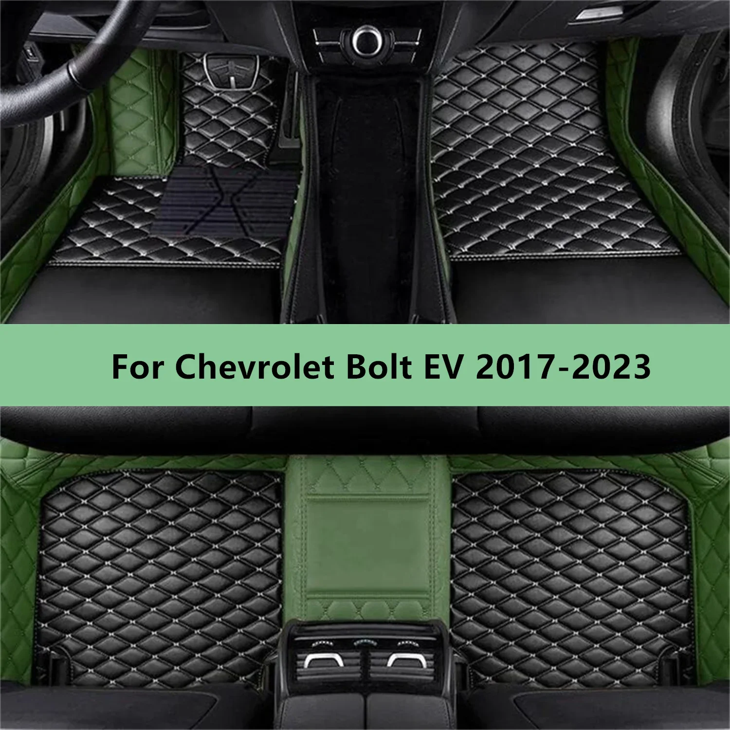 Car Floor Mats For Chevrolet Bolt EV 2017-2023 Floor Mats For Men Women Car Interior Accessories