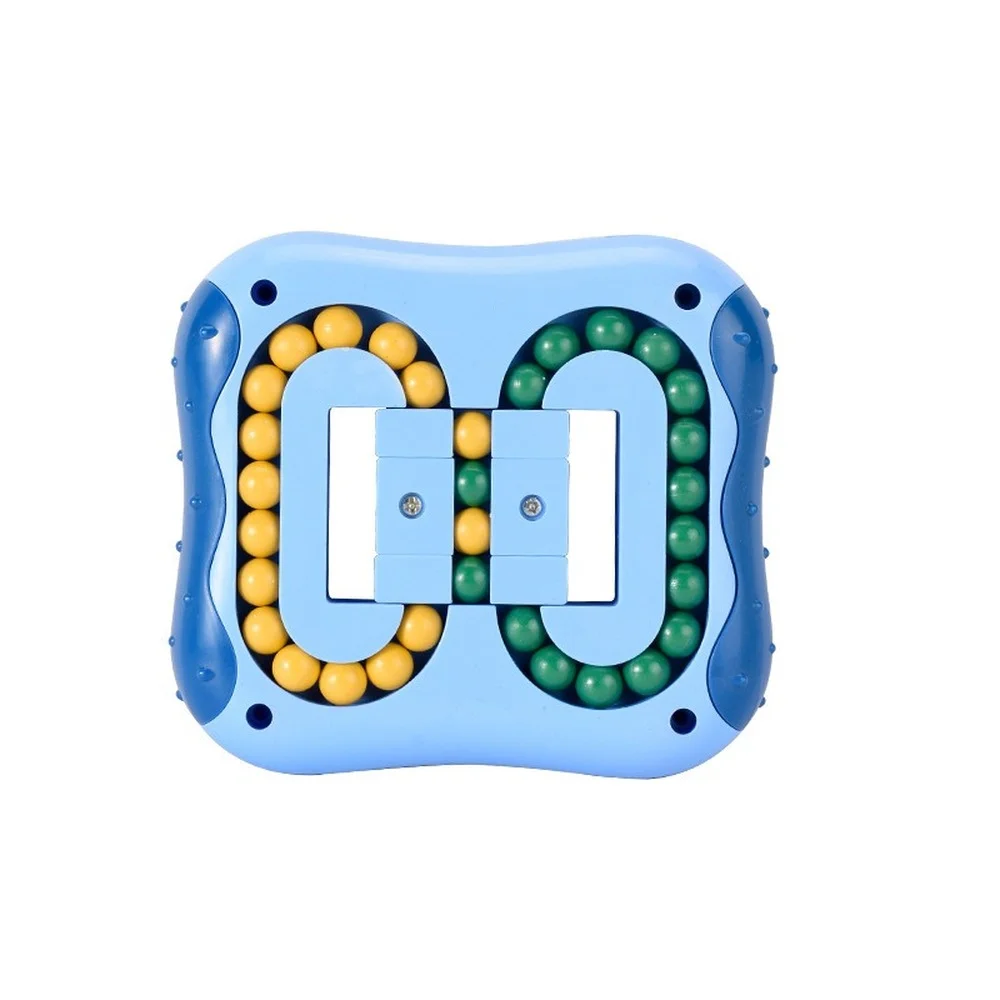 Rotating Magic Beans Cube Fingertip Toys Kids Adults Stress Relief Spin Bead Puzzles Children Education Intelligence Game