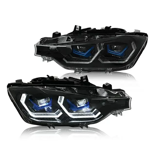 Farol LED Angel Eyes para BMW F30 F35 318 320 325 328 330 335 2013-2018 Ano