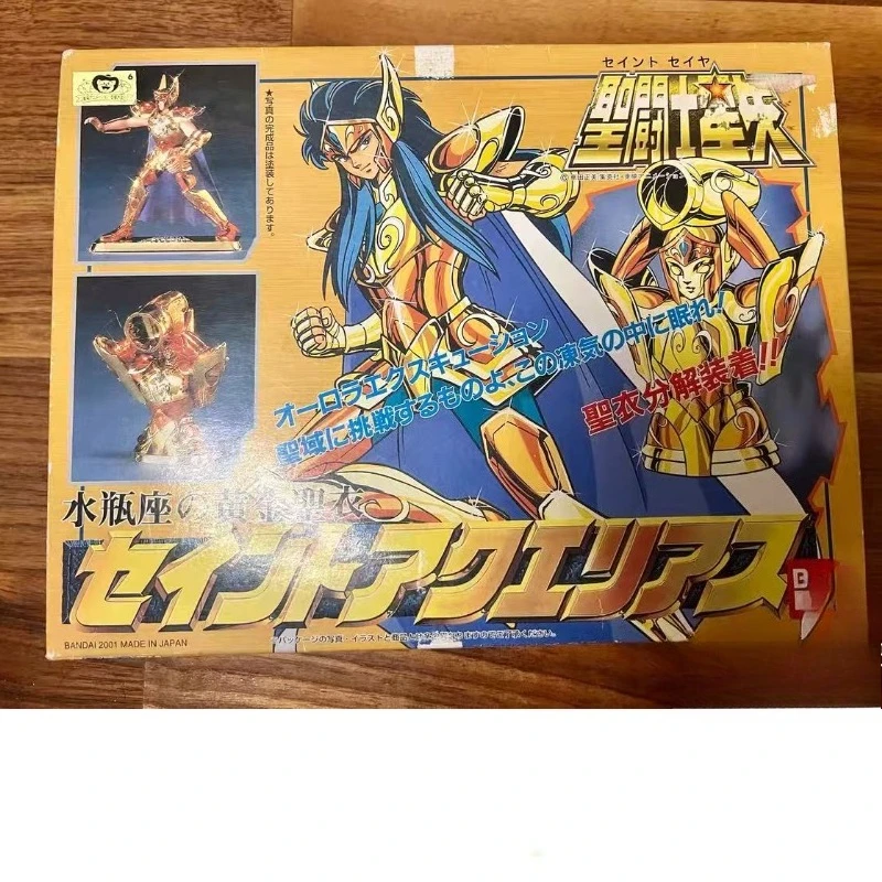 

Brand New in Stock Original Saint Seiya Aquarius Camry Constellation Figures Action Doll Model Decoration Festival Toys Gifts