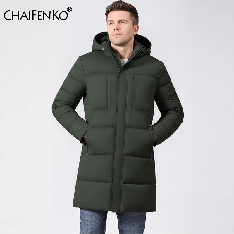 New Men Simplicity Comfort Coat Outdoors Keep Warm Thickening Removable Hat Parka Winter Fleece Casual Fashion Solid Jacket Men