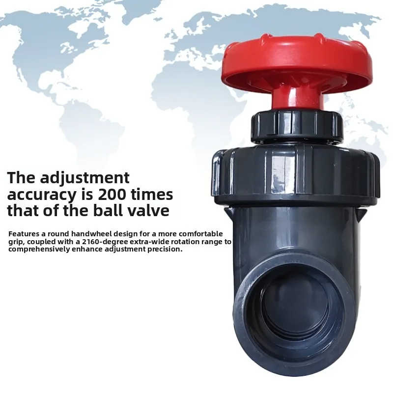Valve for The Drain Pipe At The Bottom of The Fish Tank, PVC Sound-absorbing Valve, Fish Tank Noise Reduction Adjustment - view 6
