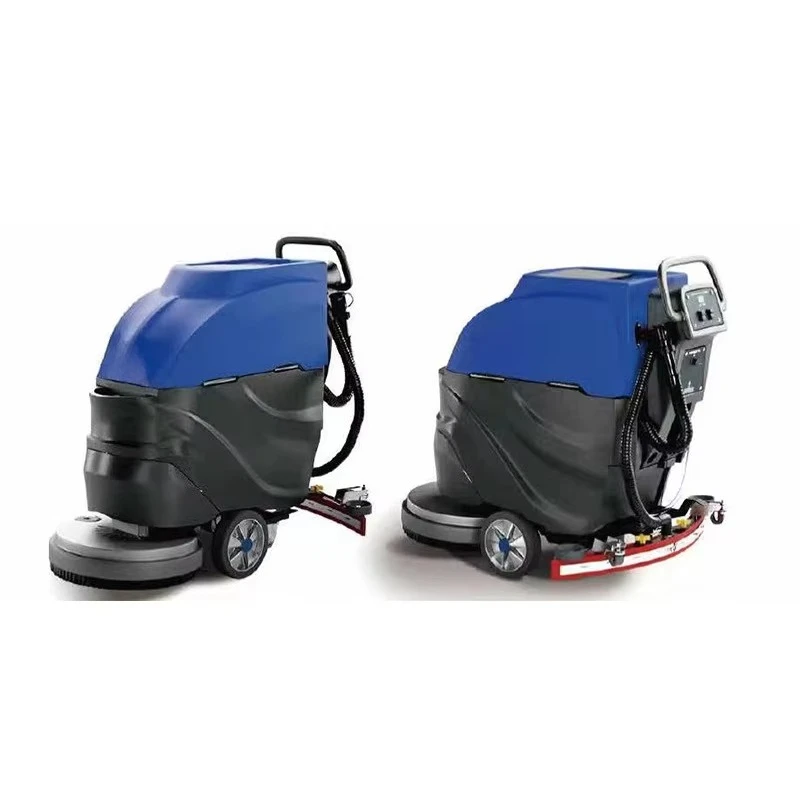 آلة تنظيف مركز المستودعات والتوزيع البلاستيكية الجديدة الاحترافية 220 فولت معدات تنظيف الأرضيات الصناعية الكهربائية