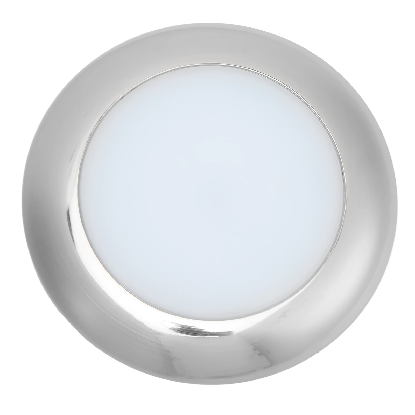 152mm 12V Ultra Slim LED Dome Light IP66 Waterproof Surface Mount for Marine Yacht RV Motorhome