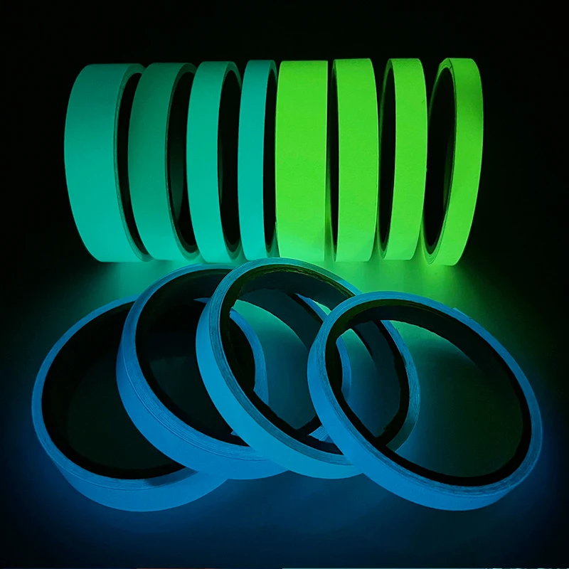 3M Luminous Tape Glow In The Dark Self Adhesive Sticker Emergency Logo Safety Warning Security Stair Fluorescent Tape Home Decor