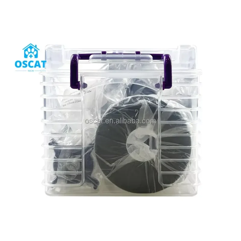 OSCAT Veterinary Equipment Respiration Loop, Delivery Bag Kit for Endotracheal Tube Mask Breathing