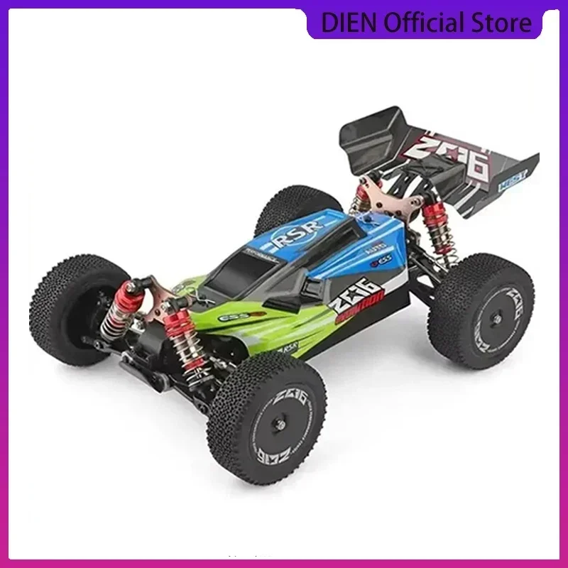 WLtoys 144010 144001 75KM/H 2.4G RC Car Brushless 4WD Electric High Speed Off-Road Remote Control Drift Toys for Children Racing
