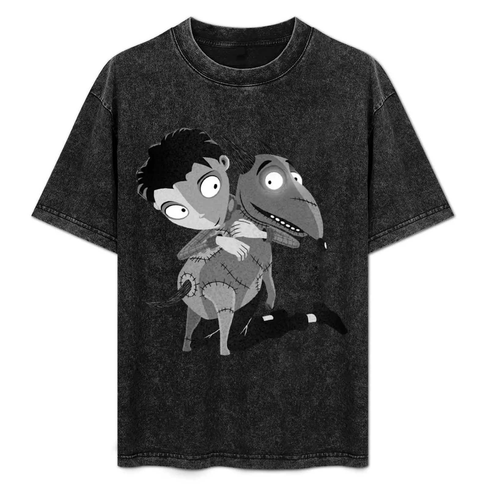 

Dead Pet Society T-Shirt Casual Pattern Print Tee Shirt