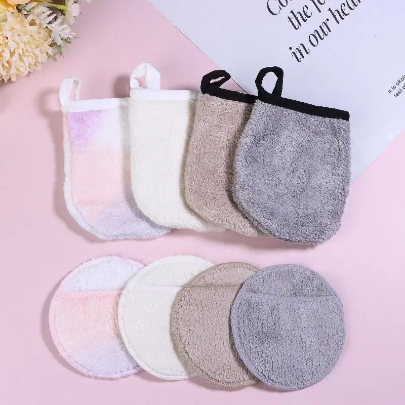 

Очищающие перчатки для снятия макияжа, многоразовые мягкие полотенца из микрофибры для ухода за лицом, косметическая очищающая ткань для лица, уход за кожей