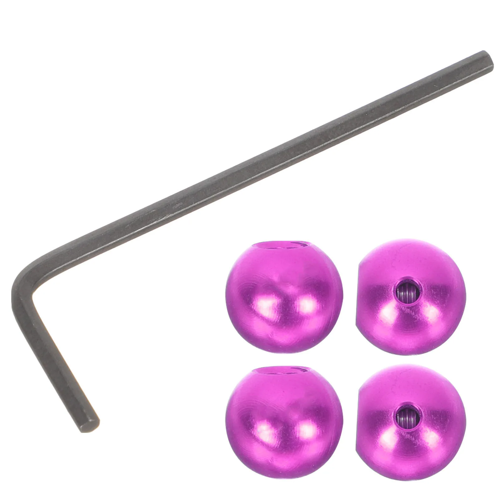 

1 set Bicycle Brake Cable End Caps Aluminum Alloy Durable Replacement Bike Wire End Tips Accessories Strong Long Service Life