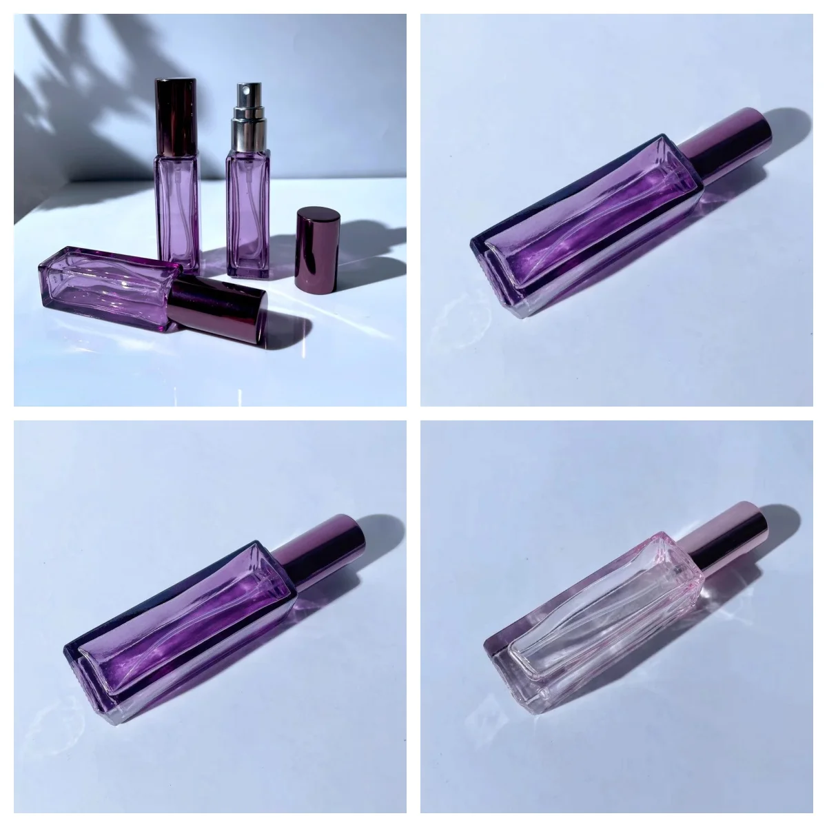 10/20ml คุณภาพสูงสเปรย์น้ําหอมขวดแก้วเปล่า Parfum Atomizer Travel เครื่องสําอางค์ขวดขวดรีฟิล Mini