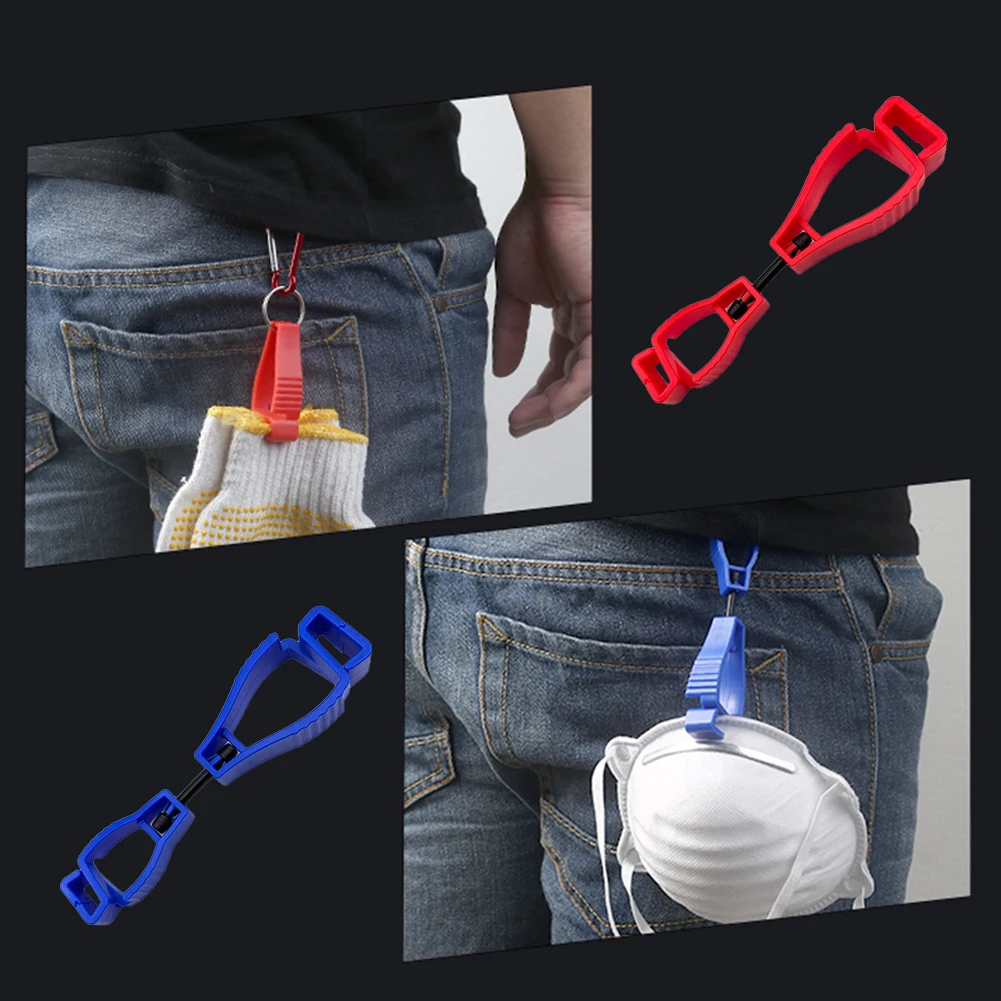 Multifunctional Glove Clip Holder Hanger Guard Labor Work Clamp Grabber Catcher Glove Grabber Clip Safety Outdoor Work Tools