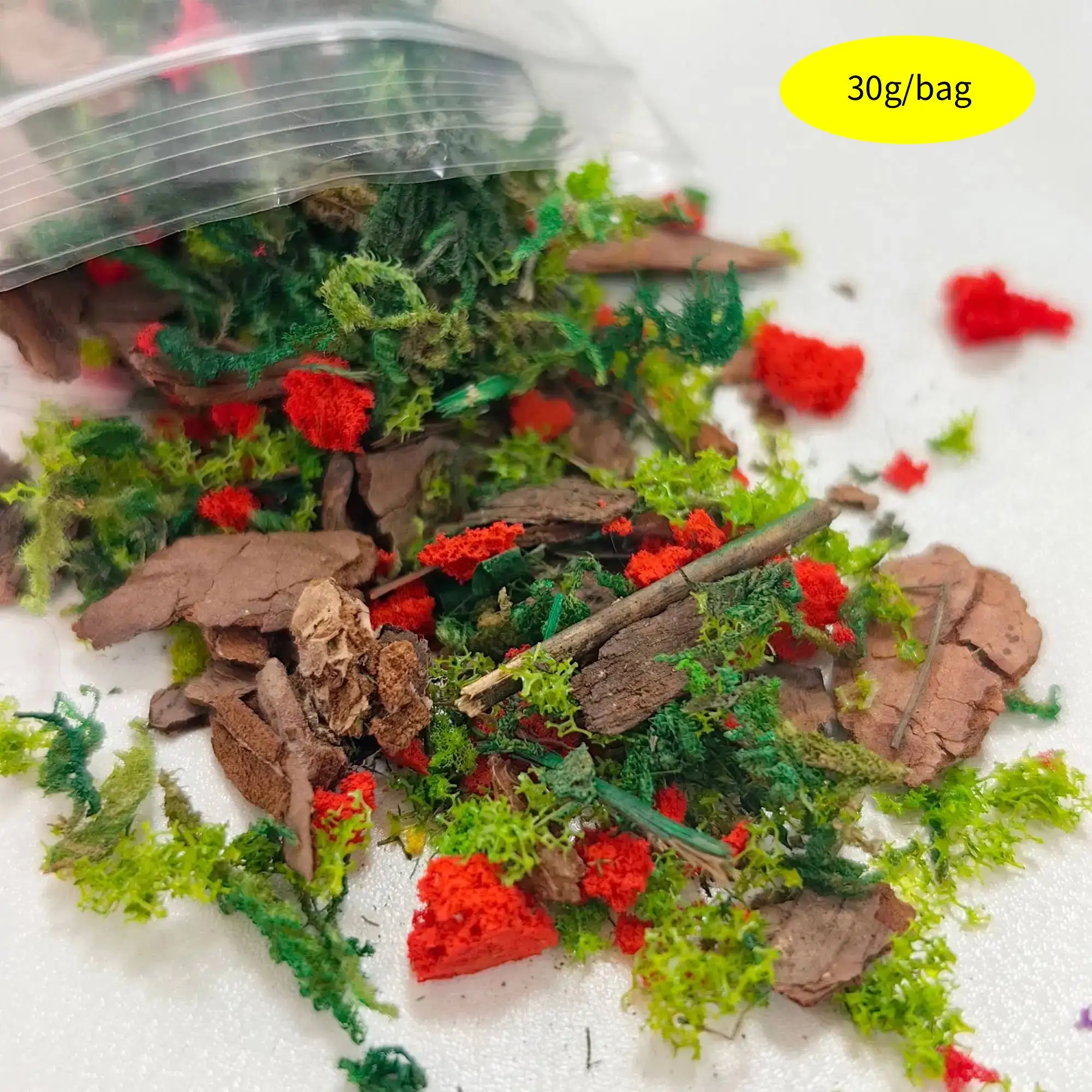 

30g/bag Diy Model Making Materials for Sandtable Landscape/Micro Landscape/Fairy Garden Scenery/House Decoration/Diorama