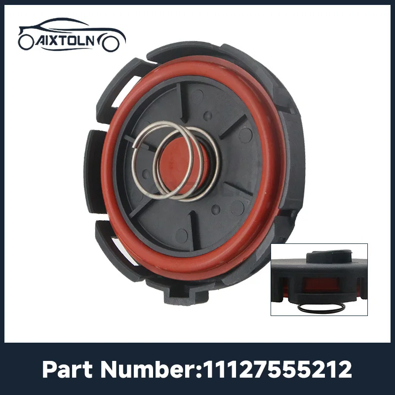 11127555212 PCV Valve Diaphragm Repair Cover For BMW E81 E87 E90 E91 E92 E60 N43B16 N43B20 2007‑2011 New 11127526602 11127536889