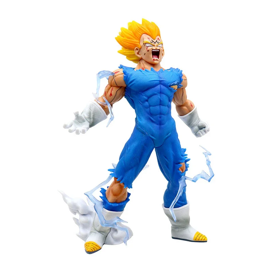 27cm Anime Dragon Ball Z GK Vegeta action figure Magin Vegeta self-explosion action  PVC action figure toy model collection gift