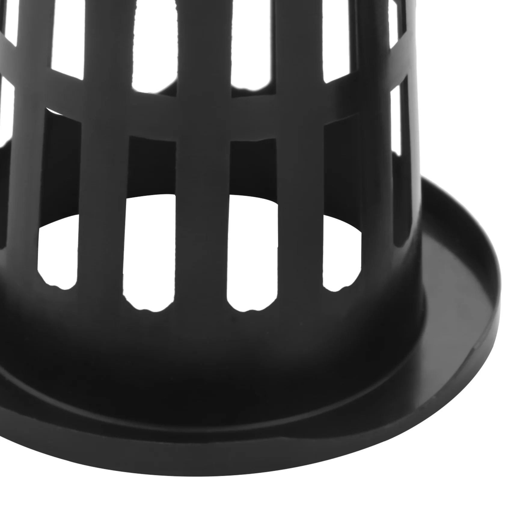 BHBD-100 Pack 2.36 Inch Net Cups Slotted Mesh Wide Lip Filter Plant Net Pot Bucket Basket For Hydroponics Aquaponics Orchids