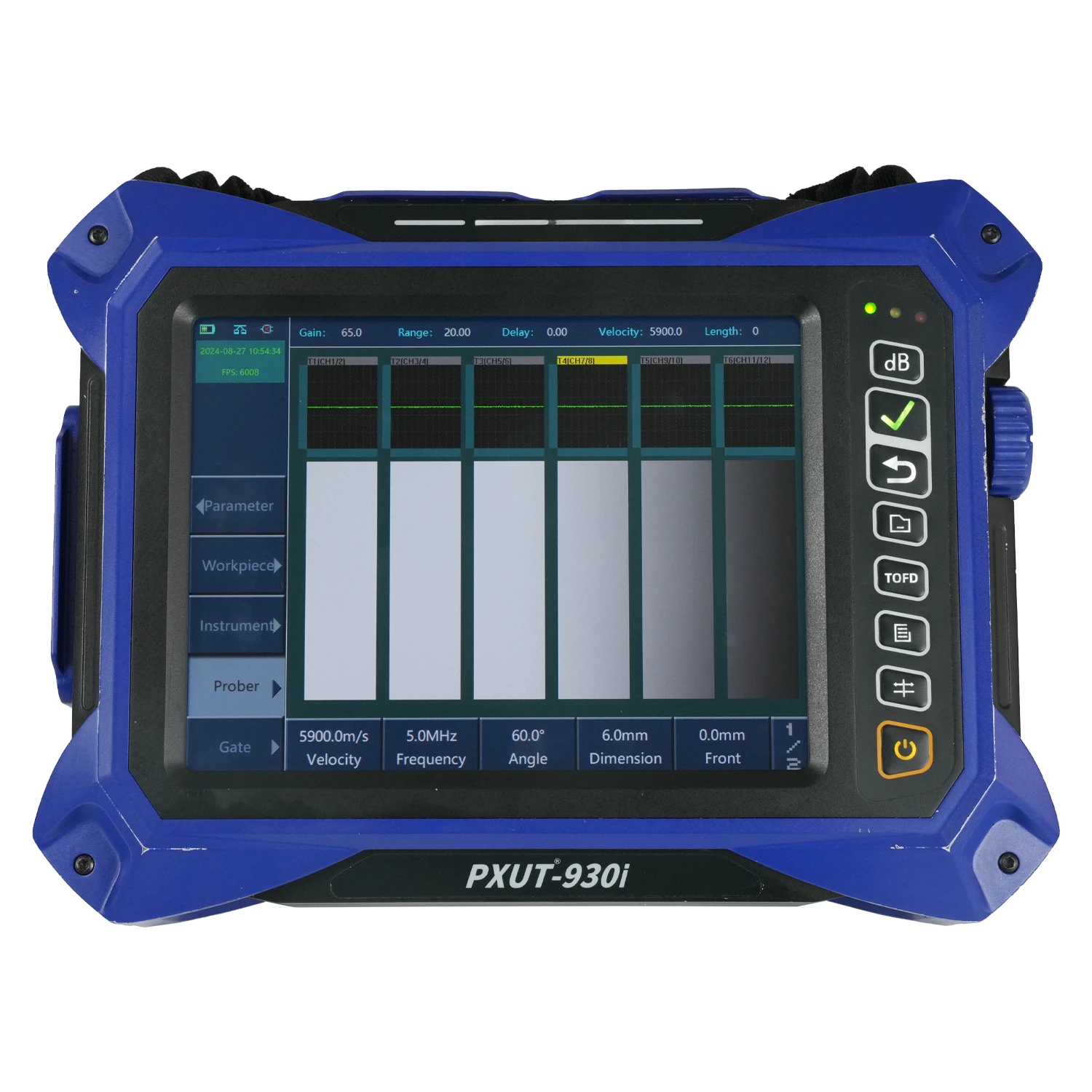 930i Digital TOFD Flaw Detector Electronic Testing Machine Spray Linear Pattern