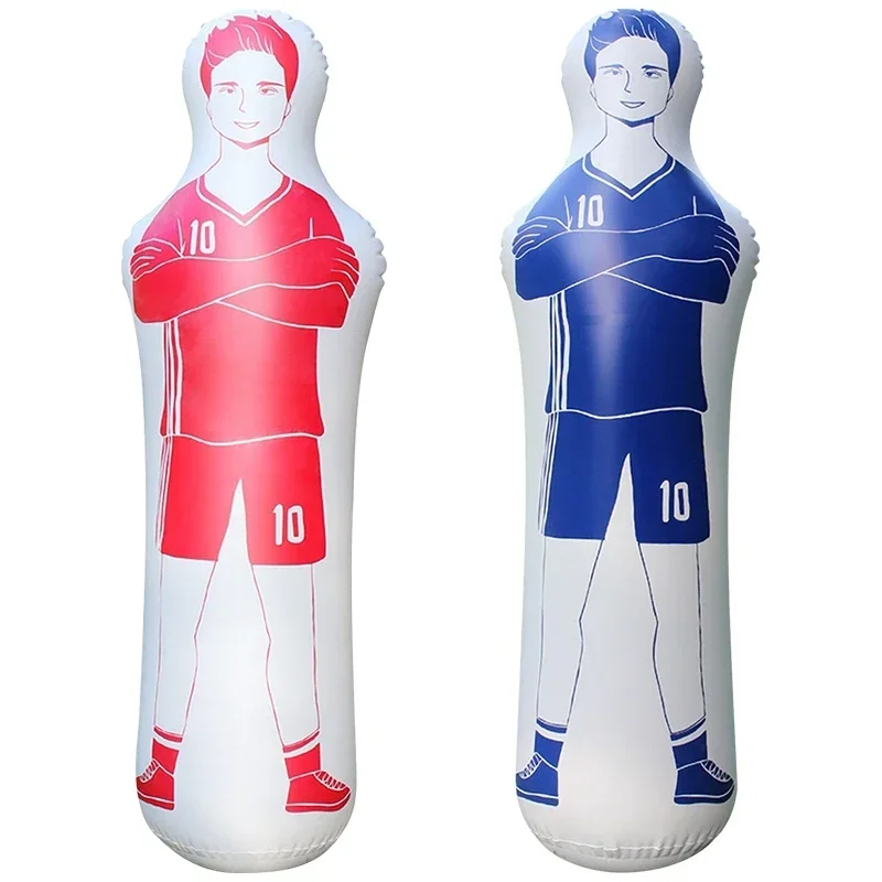 

160cm PVC Inflatable Football Training Goalkeeper Soccer Training Dummy Goalkeeper For Kids Standing Boxing Bag-CLEARANCE SALE