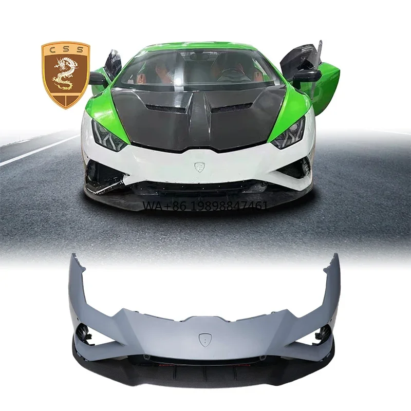 

PP Material EVO Rwd Style Front Bumper Lip for Lamborghini Huracan