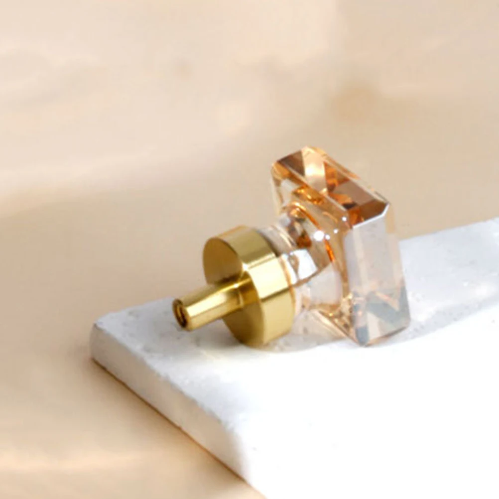 

Crystal Cabinet Knob Decorative Tiny Drawer Pull for Bedroom Dresser Cupboard Wardrobe Handle Cupboard Knob Metal Pull