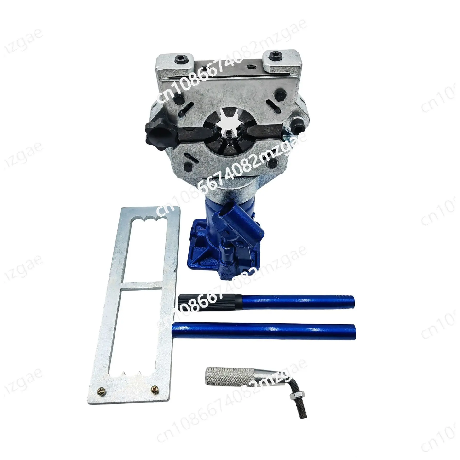 

Portable clamshell type automotive air conditioner pipe press multi-functional automotive maintenance electric pipe press