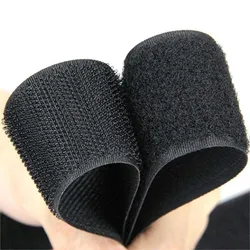 1Meter Strong Self-adhesive Hook and Loop Fastener Tape Double Sided Tape with Adhesive Sticker Velcro Tape 10/16/20/30mm