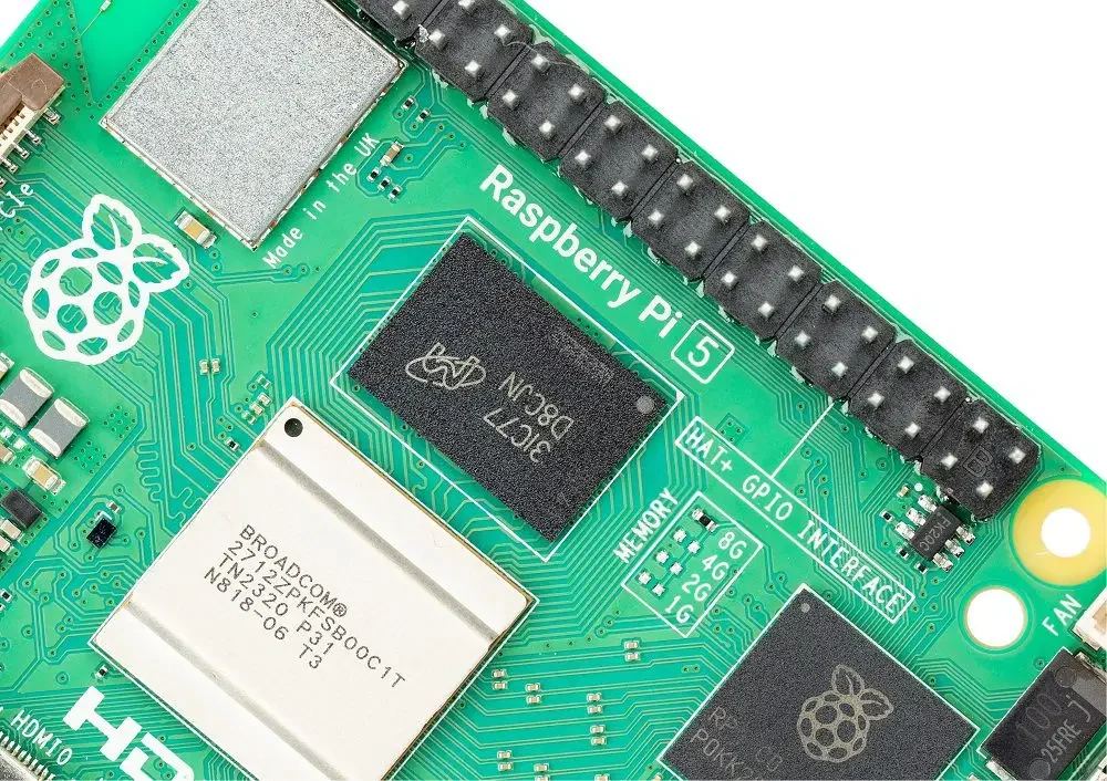 Original Raspberry Pi 5 Single Board Computer  Model Pi5 4GB