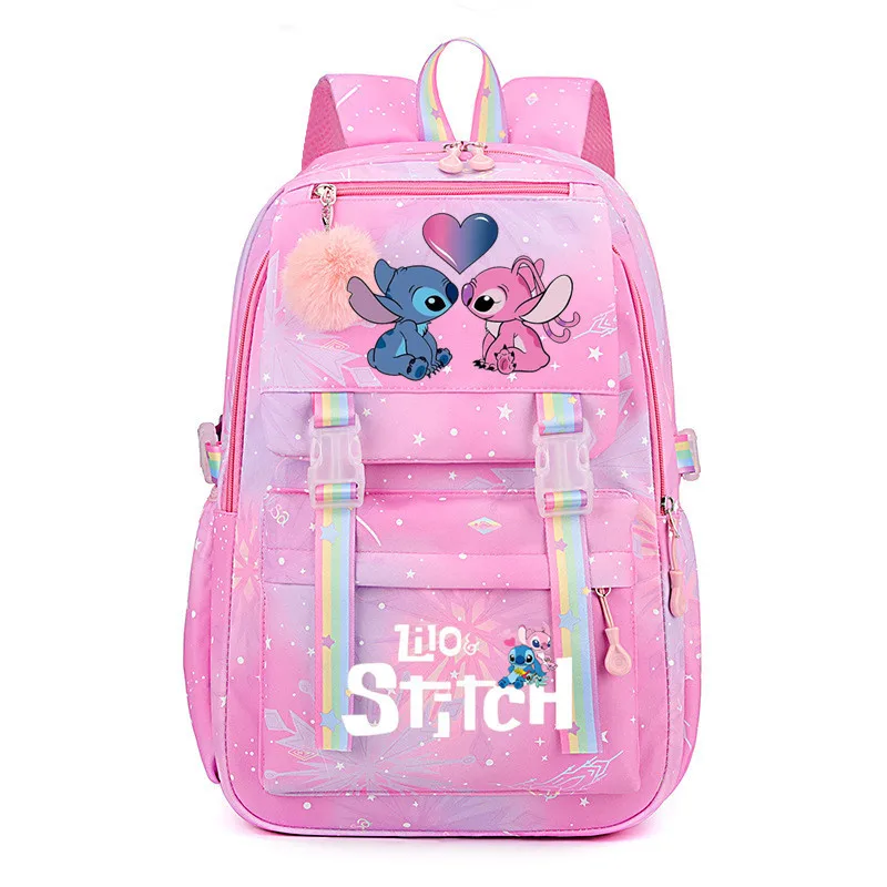 

Lilo Stitch Backpack Teenage Girl Student Back To School Schoolbag Anime Bookbag Bag Girl Boy Children Rucksack﻿ Knapsack