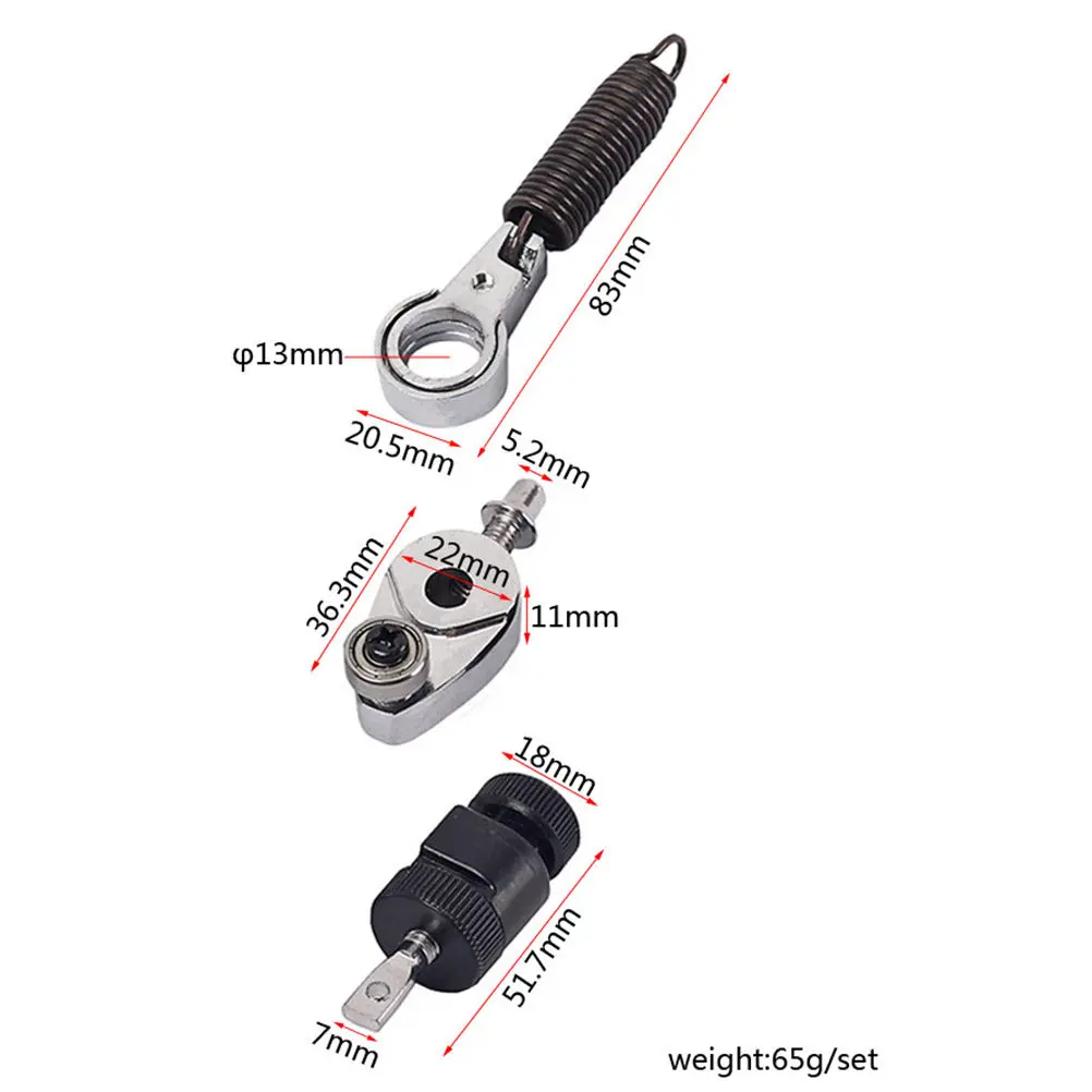 

Foot Pedal Metal Spring Cam with Tensioner for Bass Drum Reliable Durability Easy Install High Strength Drum Parts