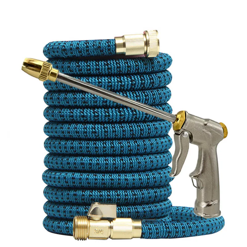 

Расширяемый волшебный шланг без Kinks, 3/4 дюйма, устройство для полива высокого давления с разъемом для спринклерной головки для садовой автомойки