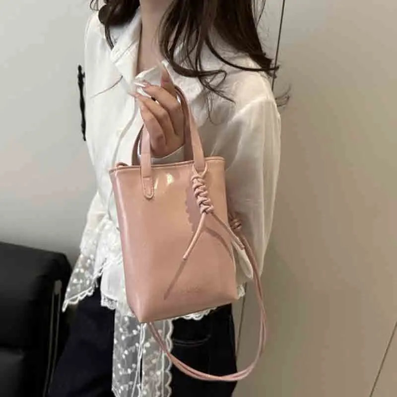 

Mini Crossbody Bag for Women 2026 New Korean Fashion Luxury Shoulder Bags Female Simple Retro Handbags and Purses Vertical Bag