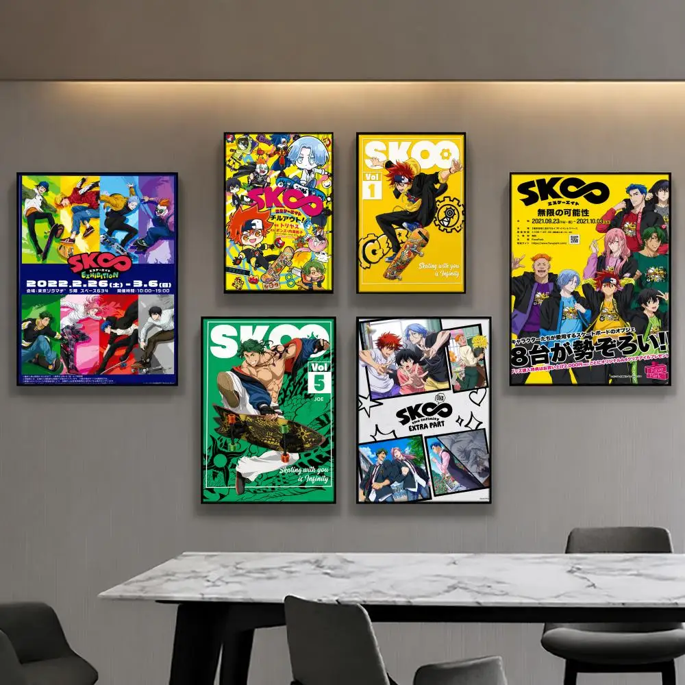 Extra Tthe Infinity Extra Part SK8ed Poster Posters Anime Room Decor Decoration Movie Backpack Wall Interior Music Wall Art