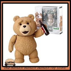 Ted 2 Anime Figure 15cm Bjd Ted Teddy Bear Amazing Yamaguchi Revoltech No.006 Teddy Brick Figurine Gk Movie Model Doll Toys Gift