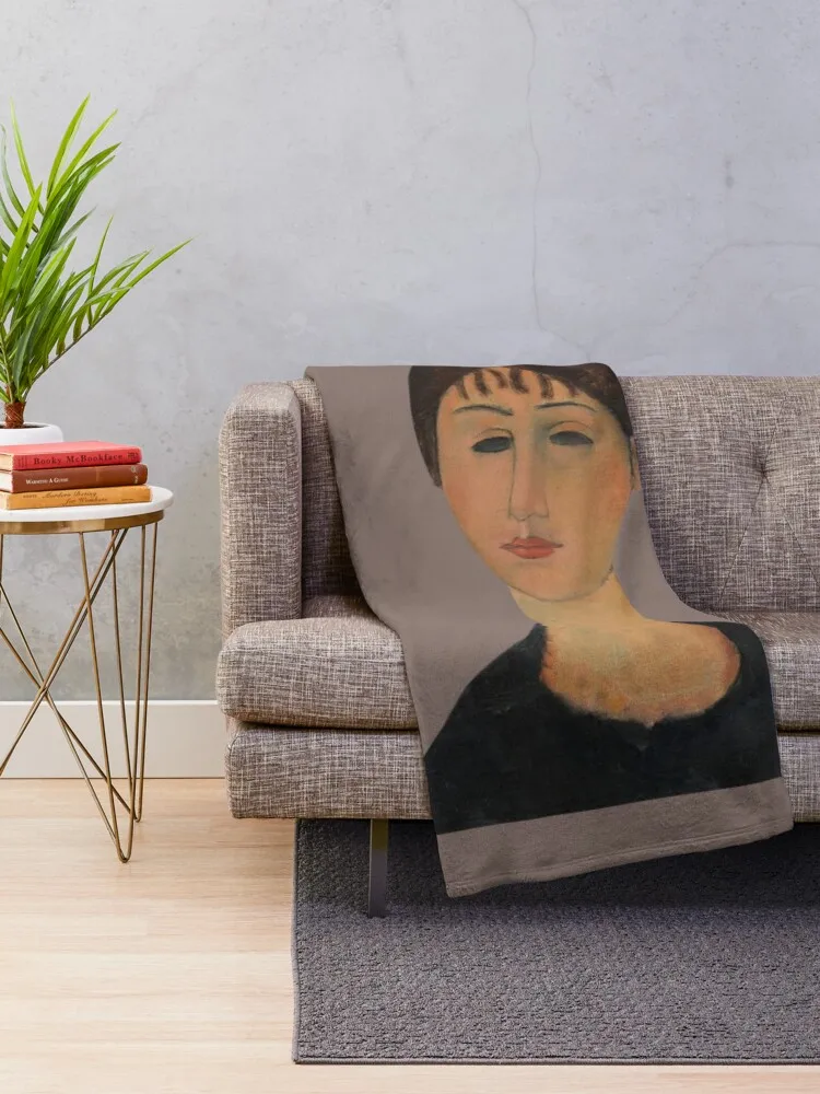 Amedeo Modigliani Retratos Throw Blanket, Sofá Decorativo, Nap Quilt para o Inverno