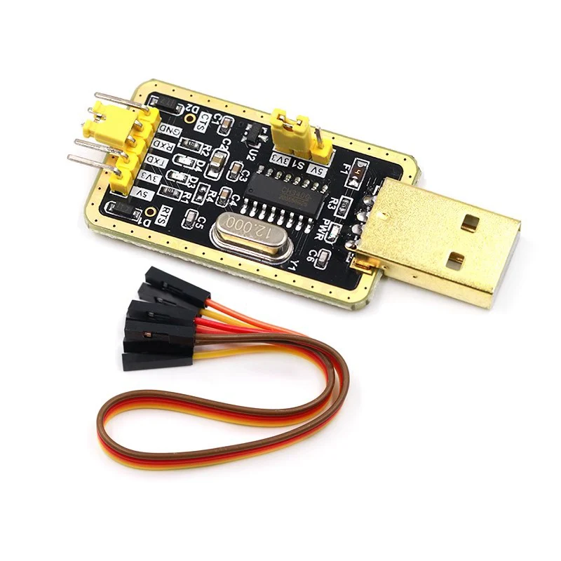 CH340 module instead of PL2303 , CH340G RS232 to TTL module upgrade USB to serial port in nine Brush small plates