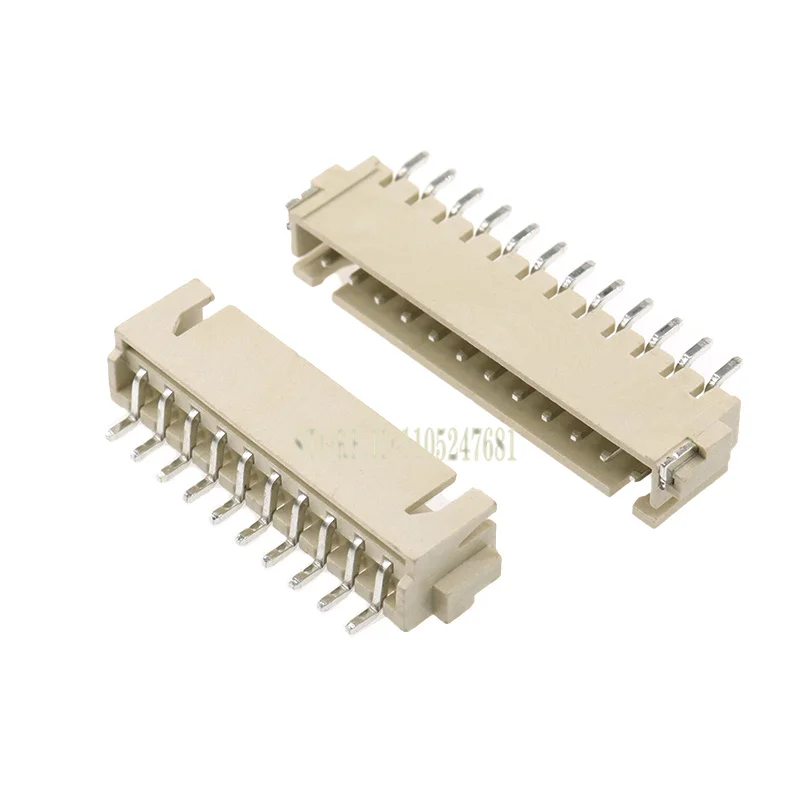 20pcs XH2.54 SMD SMT Right Angle Connector 2.54mm Pitch Male Pin Header for PCB Board LED Strip - Various Pin Counts 2P/3P/4P/5P