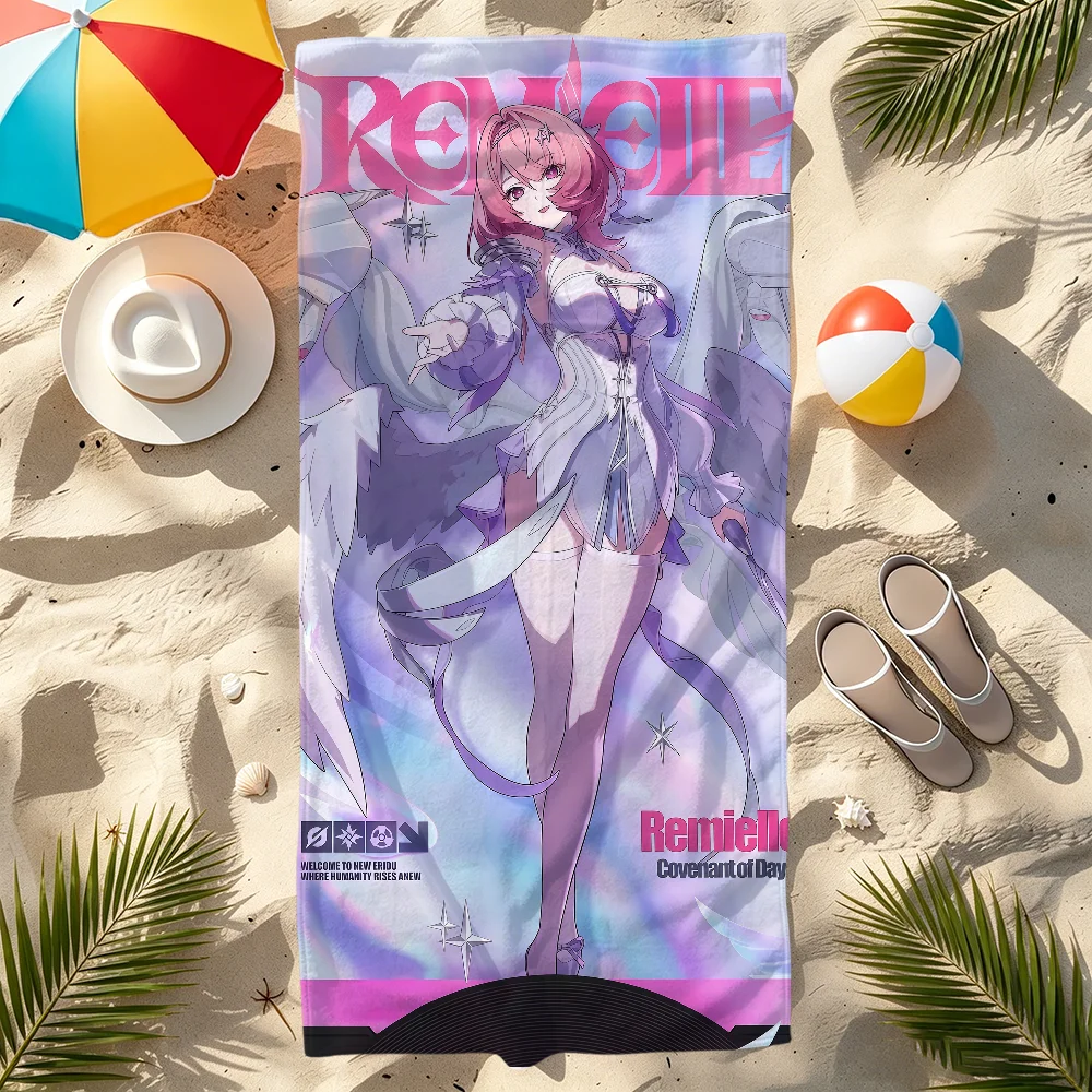 Beach Towel Large - Zenless Zone Zero タオル 大型速乾マイクロファイバーソフトビーチタオル 旅行