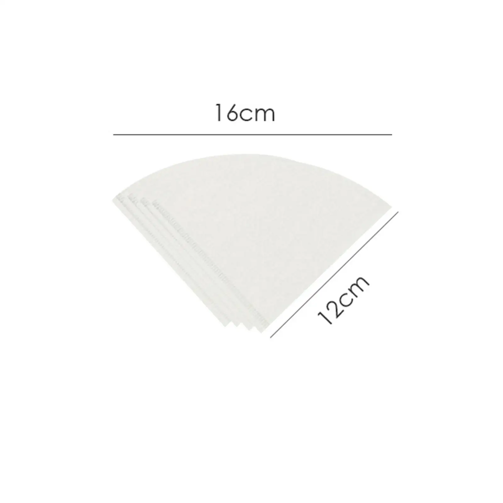 Filtros de café multiuso de substituição de filtro de café para escritório de viagem