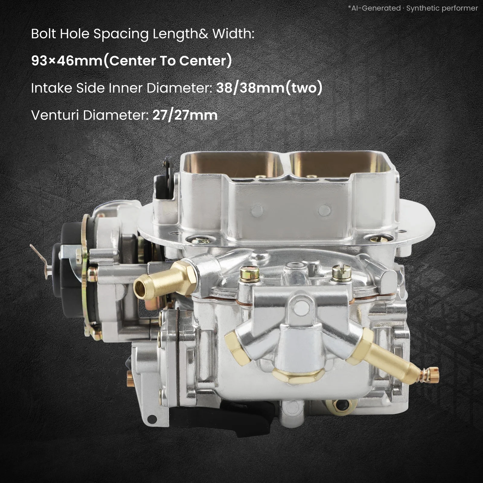Vergaser für Ford VW, Ersatz für WEBER 38 für 19830.202 38DGAS – Detail 4